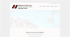Desktop Screenshot of newcastlesalvage.com